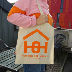 Canvas bag with Homeless Oxfordshire logo | Homeless Oxfordshire shop