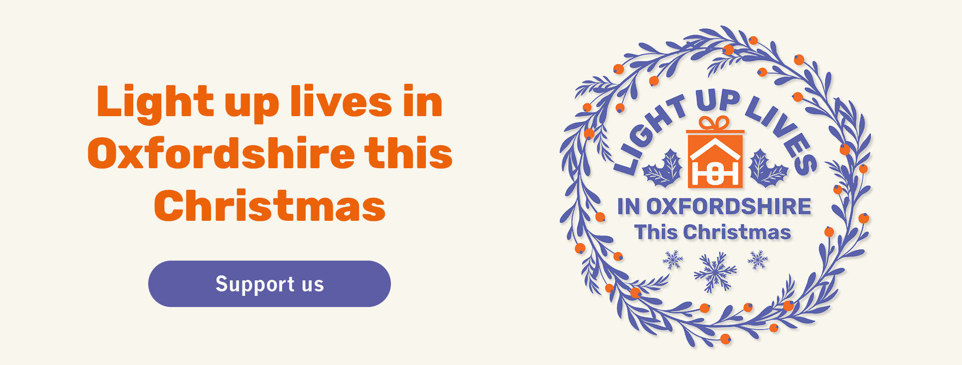Light up lives in Oxfordshire this Christmas - support us